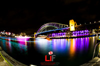 Vivid Sydney Harbour 2014