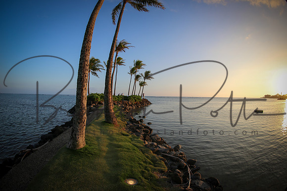Sunset in Hawaii